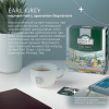 Чай Ahmad Earl grey черный бергамот 100пак/уп 5951-08