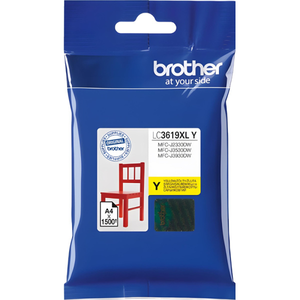 Картридж струйный Brother LC3619XLY жел.пов.емк. для MFCJ3530DW/3930DW