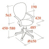 Кресло VB_EChair-225 PTW_TW11 сетка/ткань черный