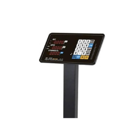 Весы торговые напольные M-ER 333 ACLP-600.200 TRADER с расч. стоимости LCD