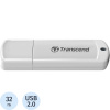 Флеш-память Transcend JetFlash 370, 32Gb, USB 2.0, бел, TS32GJF370