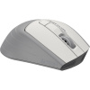 Мышь компьютерная A4 Fstyler FG30, беспроводная, 2000dpi, серый/белый