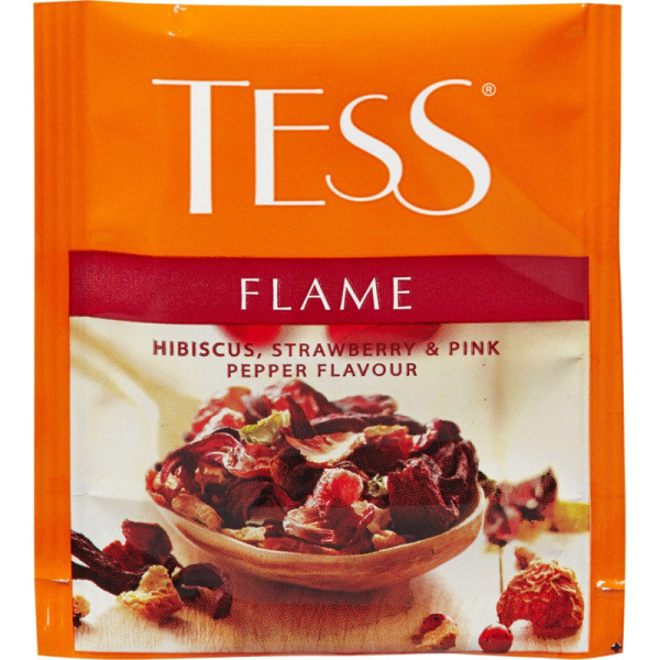 Чай TESS FLAME фруктовы 25пак