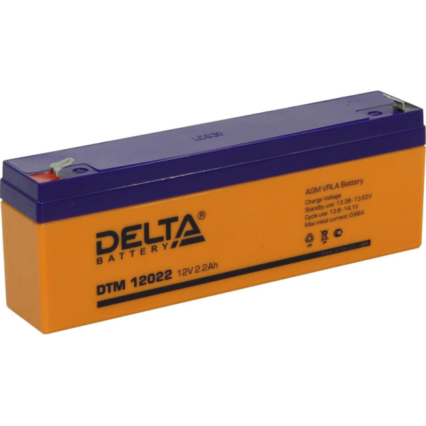 Батарея для ИБП Delta DTM 12022 (12V / 2.2Ah)