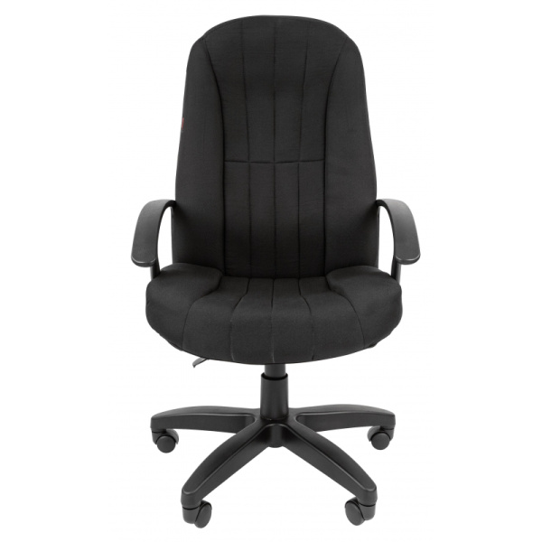 Кресло VT_EChair-685 LT ткань черный пластик