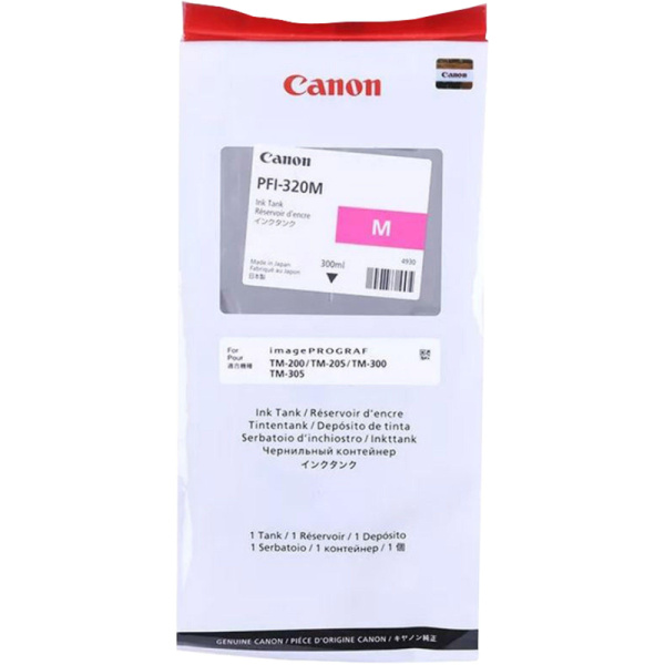 Картридж струйный Canon PFI-320M (2892C001) пур. для TM-200/205/300/305