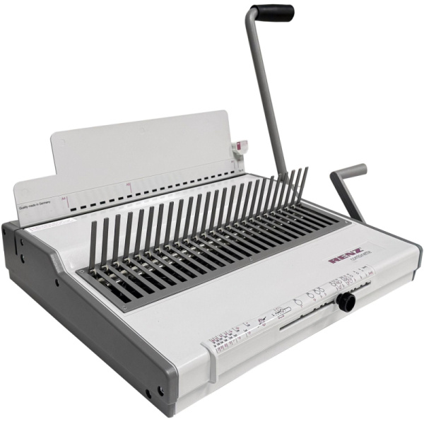 Брошюровщик Renz Combinette, А4, 25л./500л., пл.пруж.