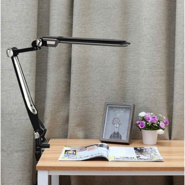 Светильник Camelion KD-830 C02 черн, 10 Вт, LED