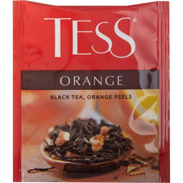 Чай TESS Оранж черный, 25пак 0647-10