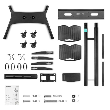 Стойка мобильная Onkron TS1881 чёрная