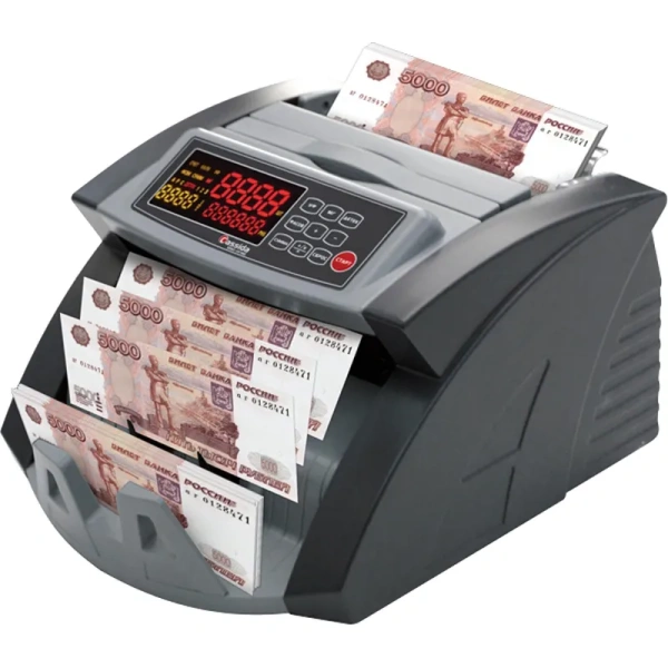 Счетчик банкнот Cassida 5550 UV, до 1300 банк/мин, УФ, оптич