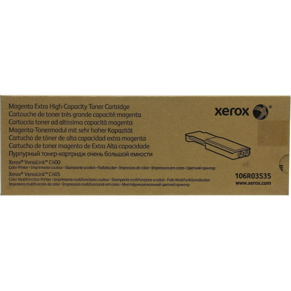 Картридж лазерный Xerox 106R03535 пур. пов.емк. для C400/C405