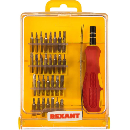Набор отверток для точечных работ 32 предмета REXANT (12-4701)