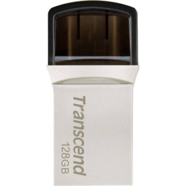Флеш-память Transcend JetFlash 890, 128Gb, USB 3.1 G1, Type-C, TS128GJF890S