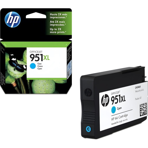 Картридж струйный HP 951XL CN046AE гол. пов.емк. для OJ Pro 8600