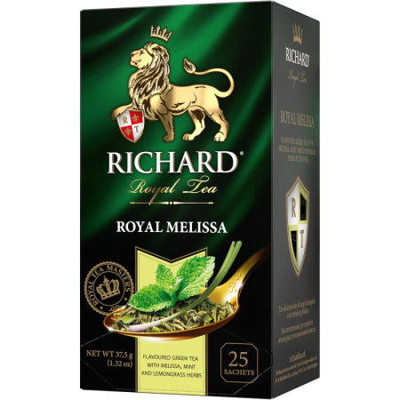 Чай Richard Royal Melissa зелен., 25 пак