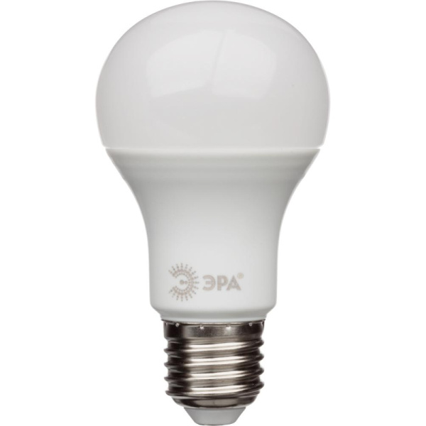 Лампа светодиодная Эра 13W E27 4000k нейт.бел. ст.колба LED A60-13W-840-E27