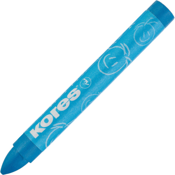 Мелки восковые 12цв трехгранные KRAYONES Kores 33101.02