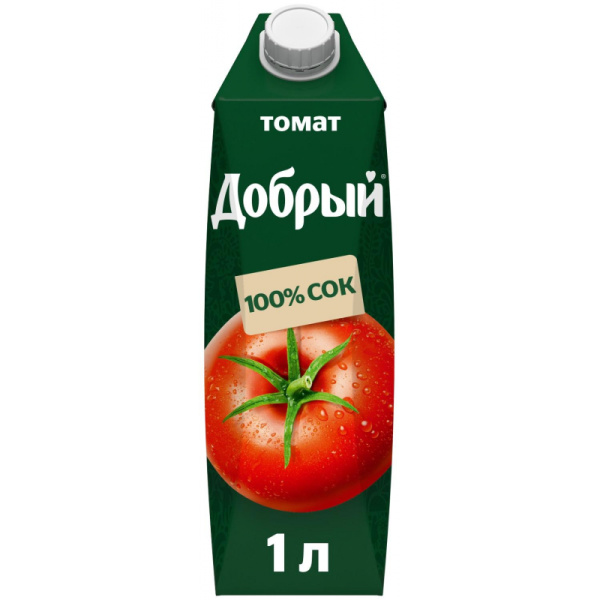 Сок Добрый томатный 1 л