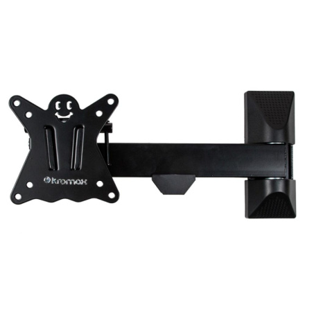 Кронштейн Kromax CASPER-103, TV 10-28, настенный, наклонно-поворотный, чер