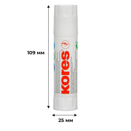 Клей-карандаш 20г KORES paper Stick 17203