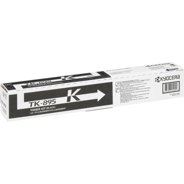Тонер-картридж Kyocera TK-895K чер. для FS-C8020MFP/C8025