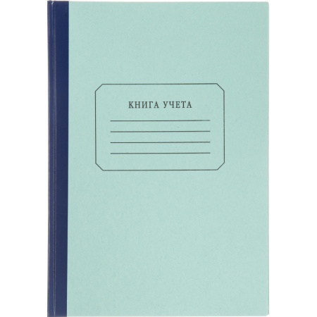 Книга учета Attache 96л. в клетку офсет о бл.плотн. картон