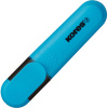 Маркер текстовыделитель Kores BRIGHT LINER PLUS, скош нак, 0.5-5 мм,синий