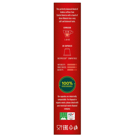 Кофе в капсулах Julius Meinl Эспрессо Крема BIO, 10 кап (94029)