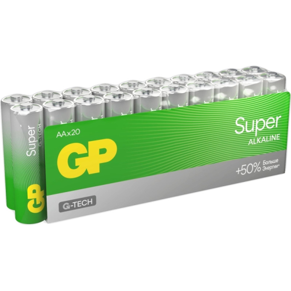 Батарейка GP15A-GP15AA21-2CRSWC20, 20шт/уп