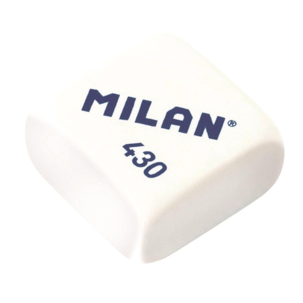 Ластик каучук Milan 430, 4 штуки в блистере (BMM9215)