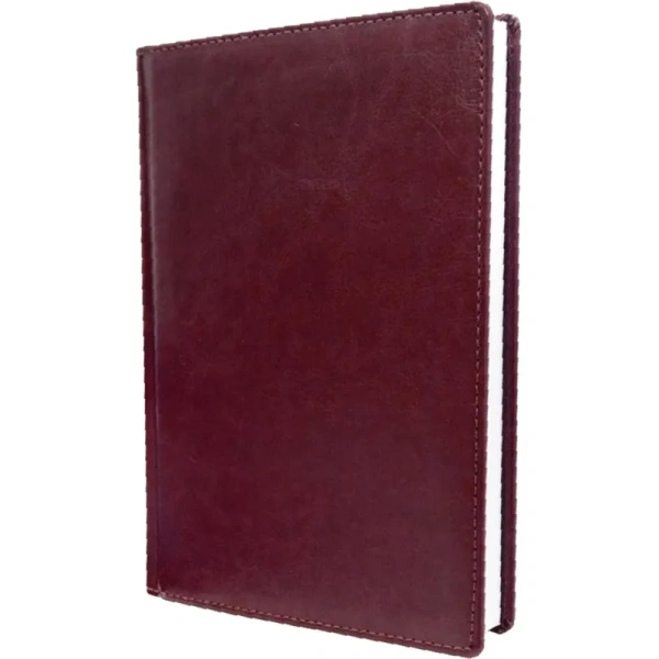 Ежедневник недатированный бордо,А5, 148x218, 352стр, Agenda