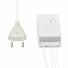 Гирлянда светодиодная Дождь 1,5x1 м, 96 LED, мерцание,Теплый белый, 235-026