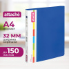 Папка на 2-х кольцах пласт. 25/32мм А4 ATTACHE F502/07 синяя Ро