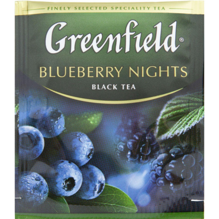 Чай Greenfield Blueberry nights черный,25пак 0996-10-1