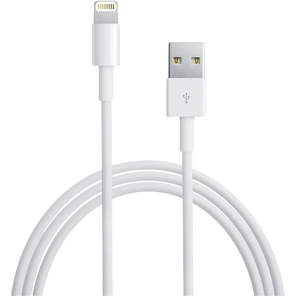 Кабель Apple Lightning - USB Cable (2 m), бел, MD819ZM/A