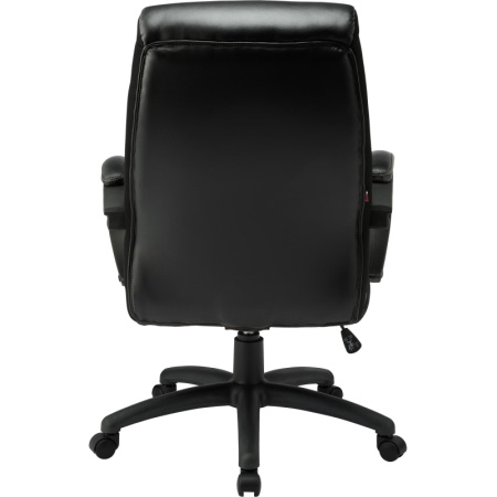 Кресло BN_Dp_EChair-648 TPU кожзам черный, пластик черный