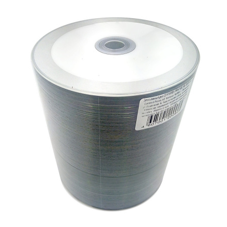 Носители информации CD-R Printable, 52x, Mirex, Bulk/100 UL120008A8T