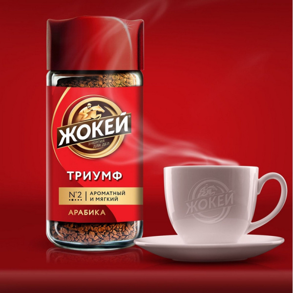 Кофе Жокей Триумф раств.субл.ст/б, 95 г