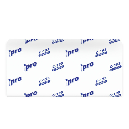 Полотенца бумажные д/держ.PRO 1сл 250л/пач 20пач/кор V-слож.C193