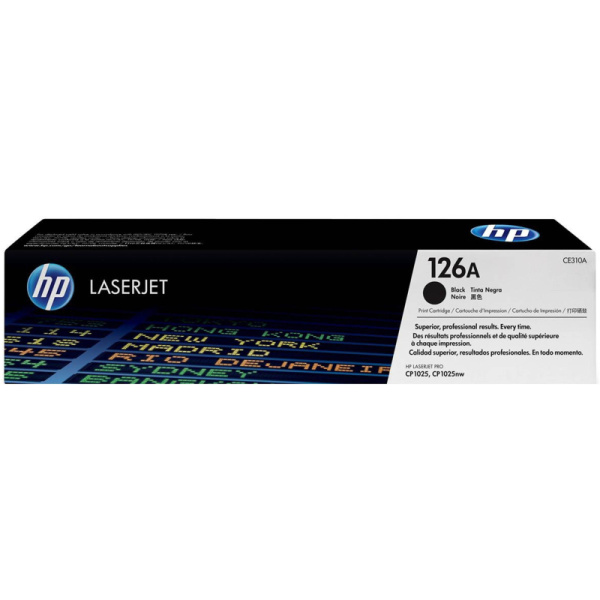 Картридж лазерный HP 126A CE310A чер. для LJ CP1025