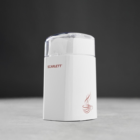 Кофемолка SCARLETT SC-CG44506, белый