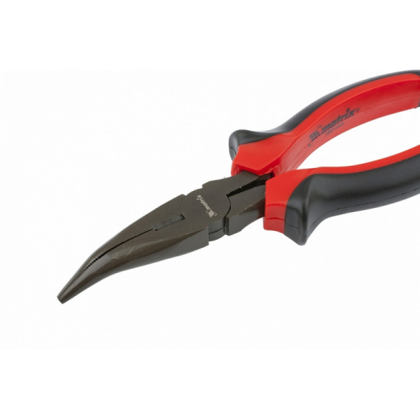 Длинногубцы изогнутые Black Nickel 160 мм MATRIX 17458