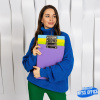 Папка-планшет с зажимом и крышкой Attache Bright colours A4 голубой