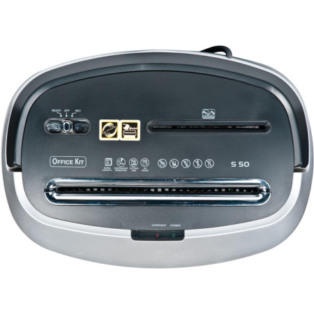 Шредер (уничтожитель) Office Kit S50, 4ур.секр., 10лист, 21л