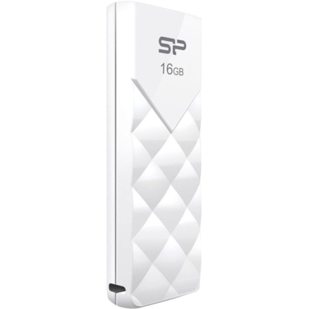 Флеш-память Silicon Power Ultima U03, 16Gb, USB 2.0, бел, SP016GBUF2U03V1W