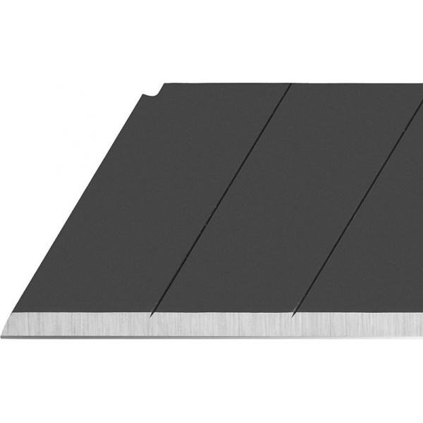 Лезвие запасное для ножей OLFA BLACK MAX  (LBB-1OB) 18мм, 10шт./уп.футляр