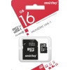 Карта памяти SmartBuy microSDHC 16Gb UHS-I Cl10 +ад, SB16GBSDCL10-01
