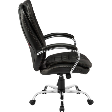 Кресло BN_Dp_Руководителя EChair-515 RT искусств.кожа черный