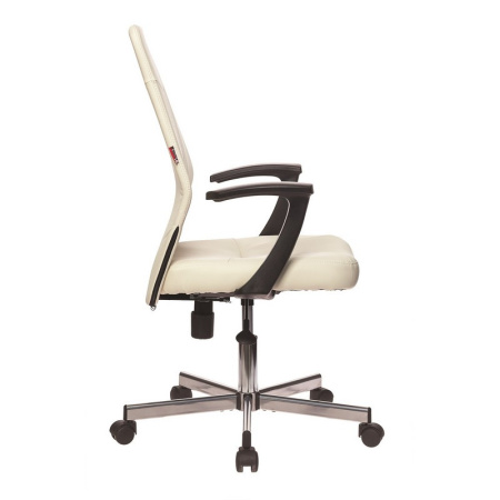 Кресло VB_EChair-224 DSL PPU к/з бежевый OR-10, хром